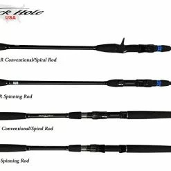 Jigging Casting Rods Black Hole USA Charter Special Conventional Rods