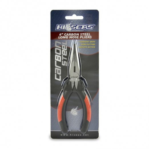 Tools Hi-Seas 6" Carbon Steel Long Nose Pliers 4 Tools Hi-Seas 6" Carbon Steel Long Nose Pliers - Image 2
