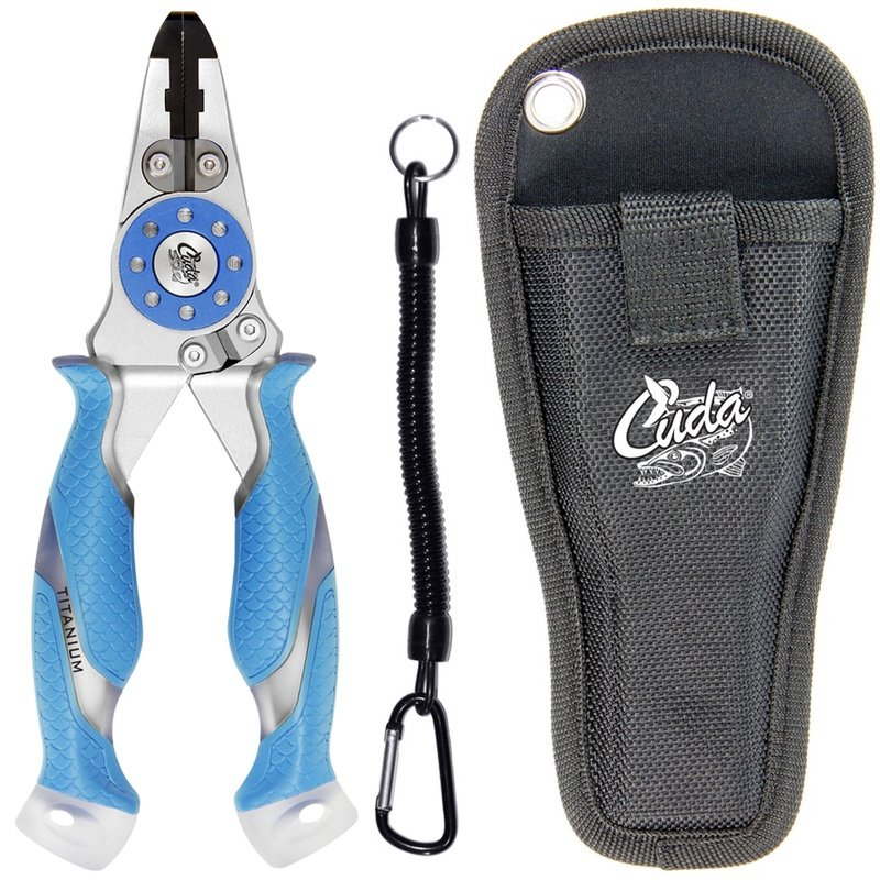 Tools Cuda 7.5" Titanium Bonded Dual Cutting Aluminum Pliers 3 Tools Cuda 7.5" Titanium Bonded Dual Cutting Aluminum Pliers