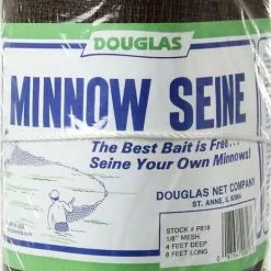 Douglas 1/8" Common Sense Polyester Minnow Seine Nets