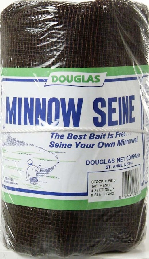 Douglas 1/8" Common Sense Polyester Minnow Seine Nets 3 Douglas 1/8" Common Sense Polyester Minnow Seine Nets