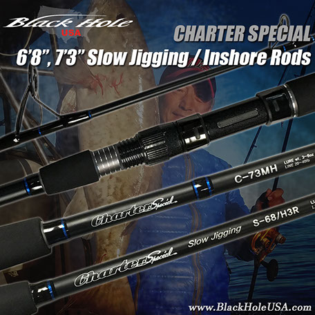 Jigging Casting Rods Black Hole USA Charter Special Conventional Rods 5 Jigging Casting Rods Black Hole USA Charter Special Conventional Rods - Image 3