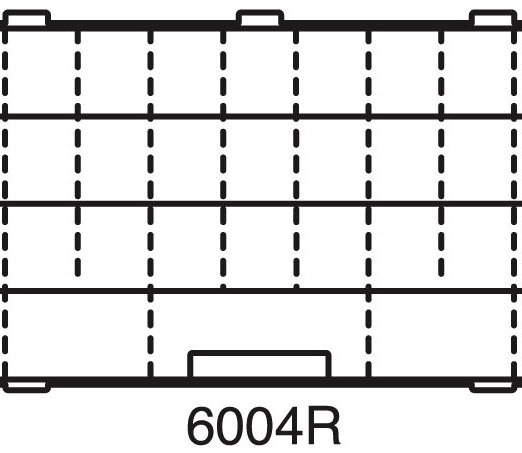 Storage Boxes Flambeau Outdoors Tuff Tainer 4-Partitions/16 Zerust Dividers 4 Storage Boxes Flambeau Outdoors Tuff Tainer 4-Partitions/16 Zerust Dividers - Image 2