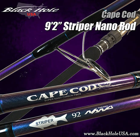 Surf Rods Black Hole USA Cape Cod Striper Surf Spinning Rods 3 Surf Rods Black Hole USA Cape Cod Striper Surf Spinning Rods