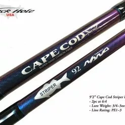 Surf Rods Black Hole USA Cape Cod Striper Surf Spinning Rods 7 Surf Rods Black Hole USA Cape Cod Striper Surf Spinning Rods -Rods promo image 276