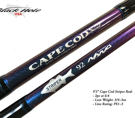 Surf Rods Black Hole USA Cape Cod Striper Surf Spinning Rods 5 Surf Rods Black Hole USA Cape Cod Striper Surf Spinning Rods - Image 3