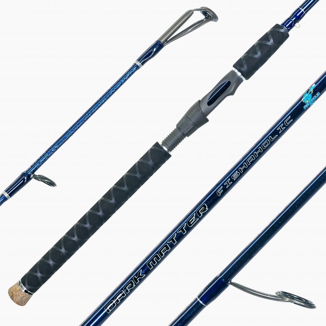 Dark Matter Fishaholic Inshore Spinning Rods 3 Dark Matter Fishaholic Inshore Spinning Rods