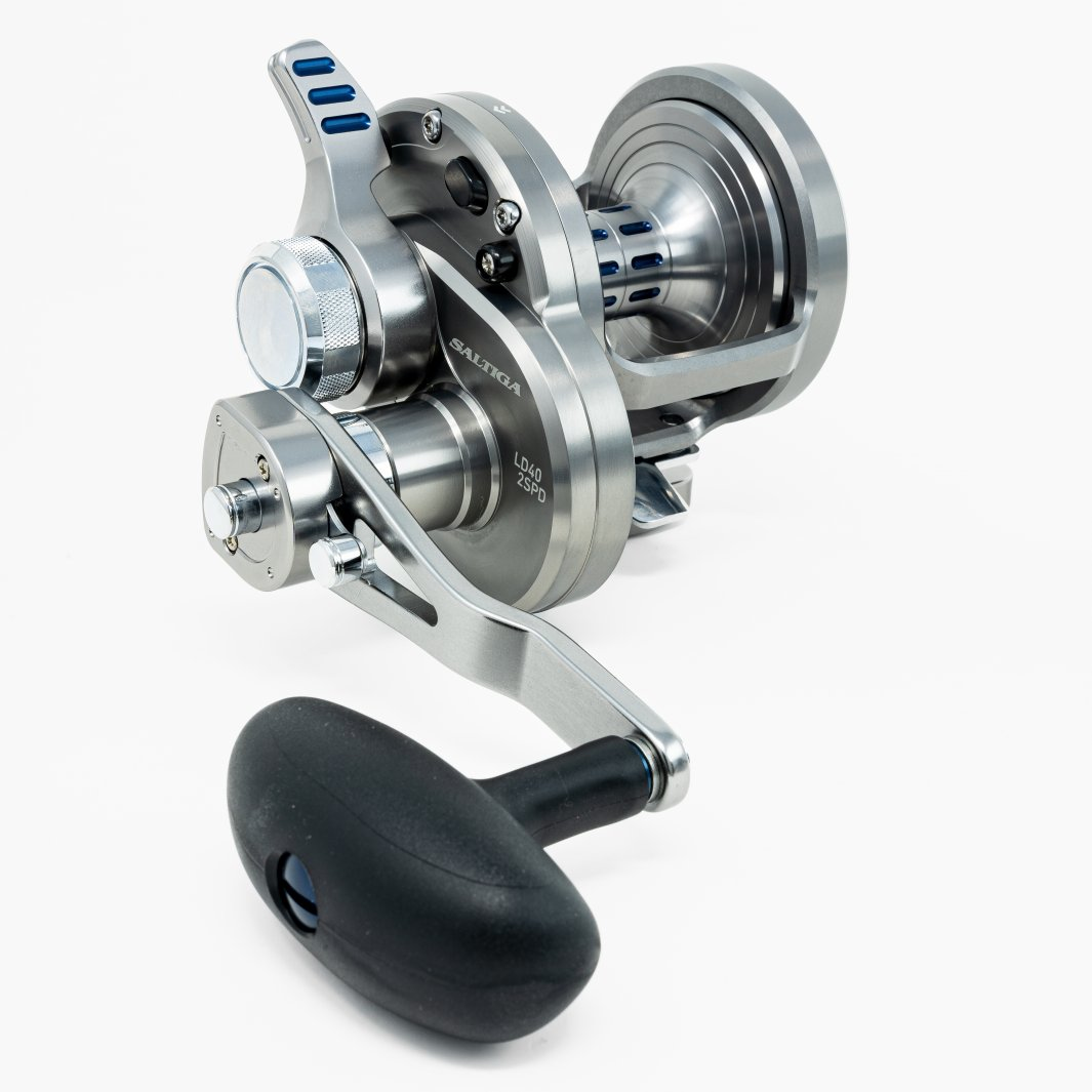 Conventional Reels Daiwa 2020 Saltiga 2-Speed Lever Drag Reels 3 Conventional Reels Daiwa 2020 Saltiga 2-Speed Lever Drag Reels