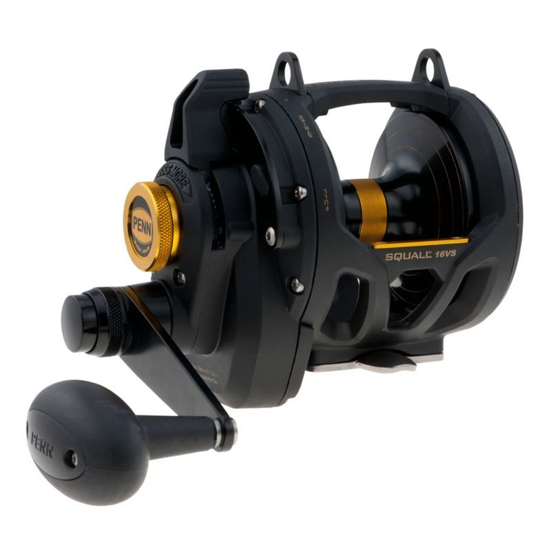 Conventional Reels Penn Squall Lever Drag 2-Speed Reels 3 Conventional Reels Penn Squall Lever Drag 2-Speed Reels